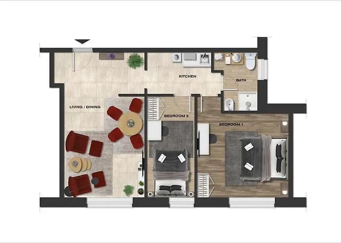 7 Min Dal Colosseo, Aria Condizionata, Smart Tv, 4 Pax Rom