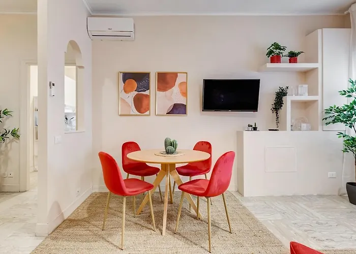 Apartment 7 Min Dal Colosseo, Aria Condizionata, Smart Tv, 4 Pax Rom
